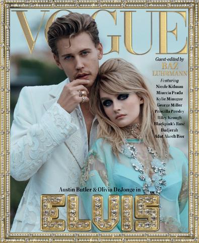 Vogue Australia magazine cover