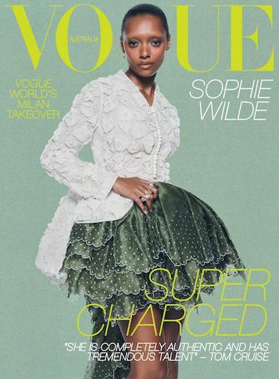 Vogue Australia magazine cover