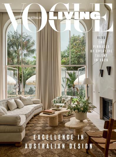 Vogue Living magazine cover