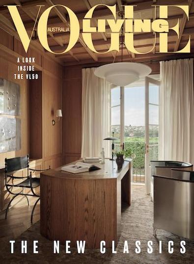 Vogue Living magazine cover