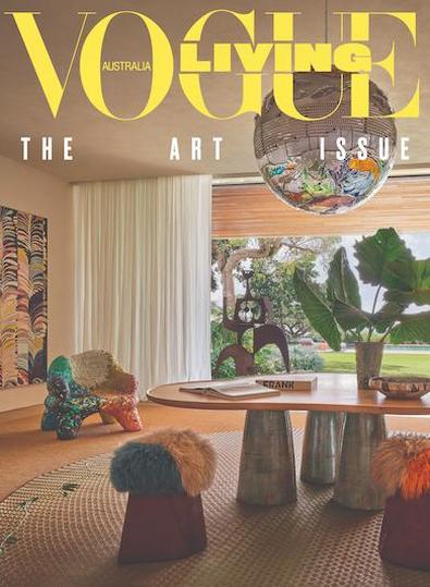 Vogue Living magazine cover
