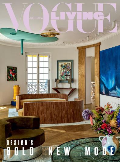 Vogue Living magazine cover