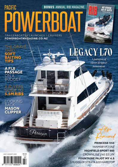 Pacific PowerBoat Magazine cover