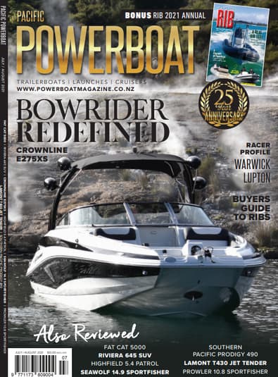 Pacific PowerBoat Magazine cover