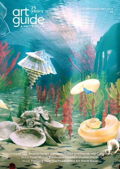 Art Guide Australia magazine cover