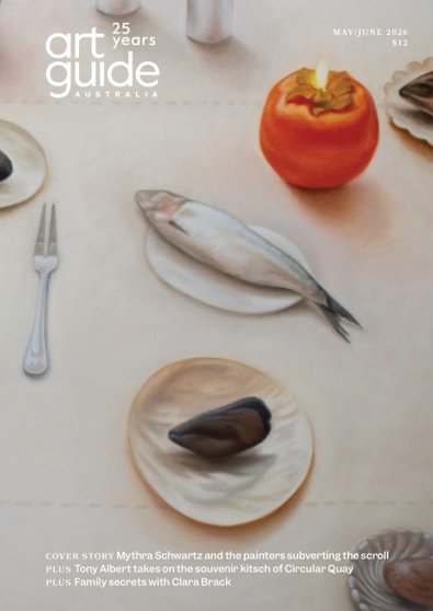 Art Guide Australia magazine cover