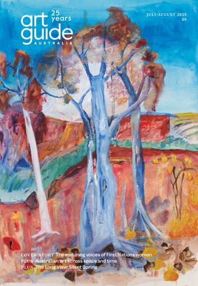 Art Guide Australia magazine cover
