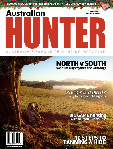 Australian Hunter magazine cover