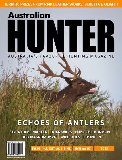 Australian Hunter magazine cover