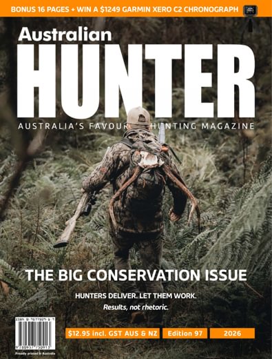 Australian Hunter magazine cover