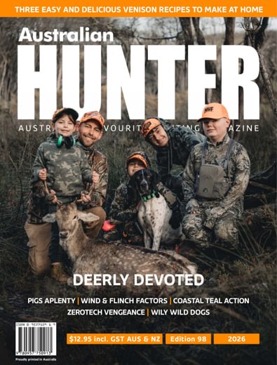 Australian Hunter magazine cover
