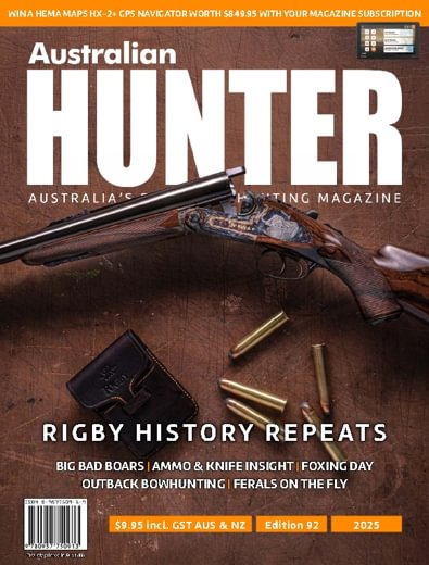 Australian Hunter magazine cover