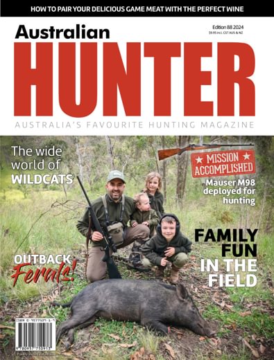 Australian Hunter magazine cover