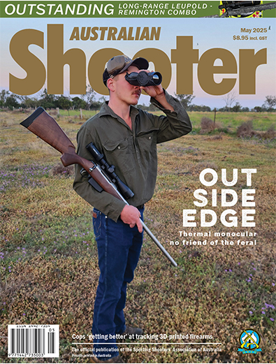 Australian Shooter magazine cover