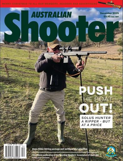 Australian Shooter magazine cover