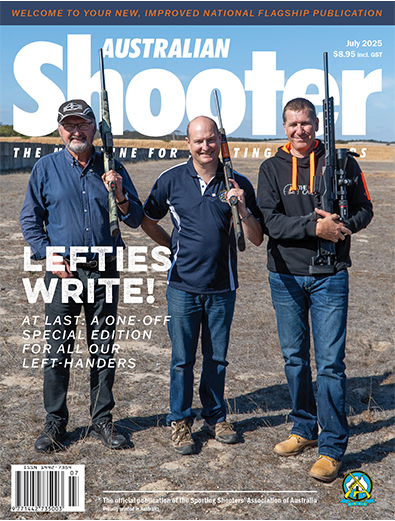 Australian Shooter magazine cover