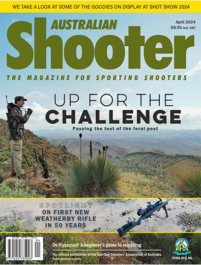Australian Shooter magazine cover