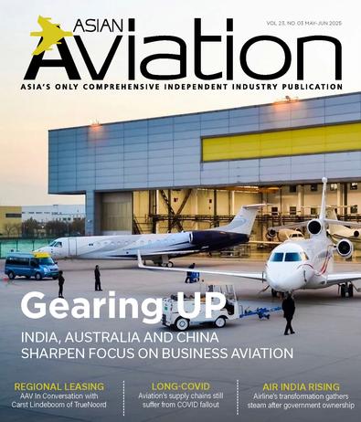 Asian Aviation magazine cover