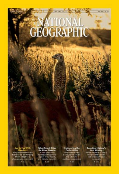 National Geographic magazine cover