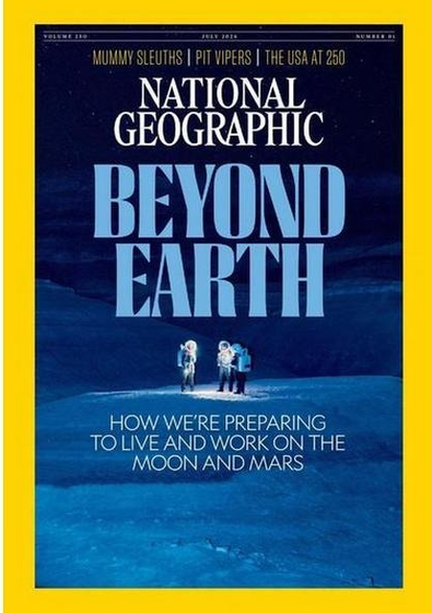 National Geographic magazine cover