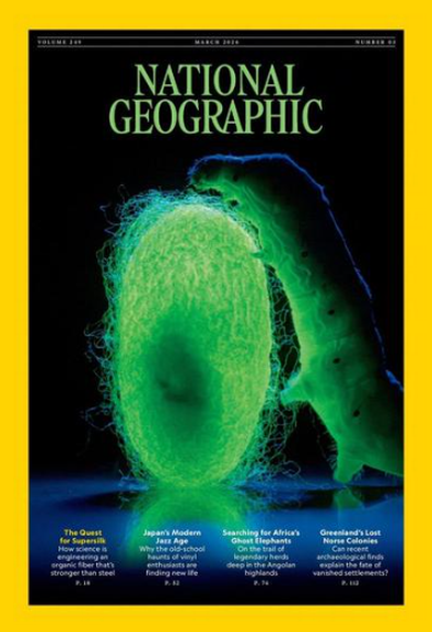 National Geographic magazine cover