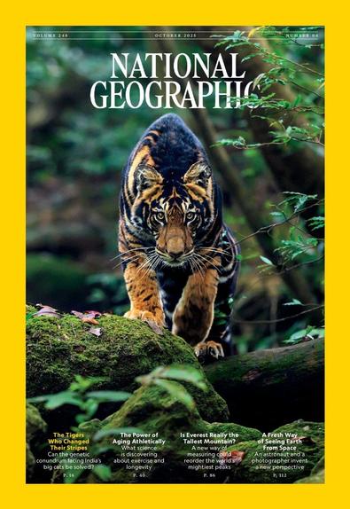 National Geographic magazine cover
