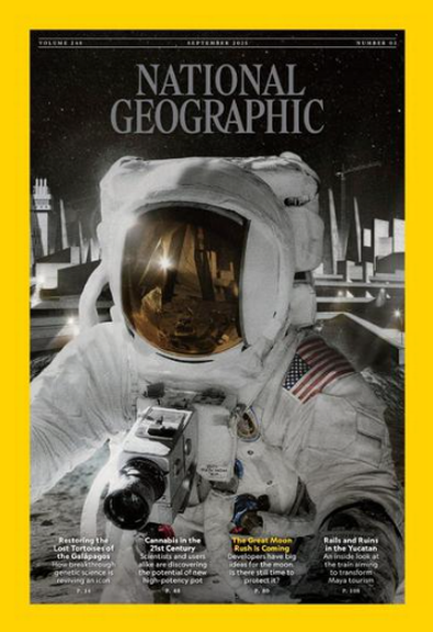 National Geographic magazine cover