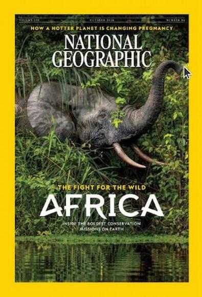 National Geographic magazine cover