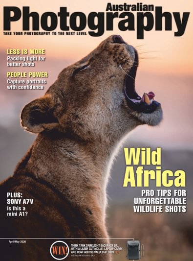 Australian Photography magazine cover