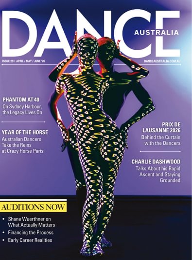 Dance Australia magazine cover