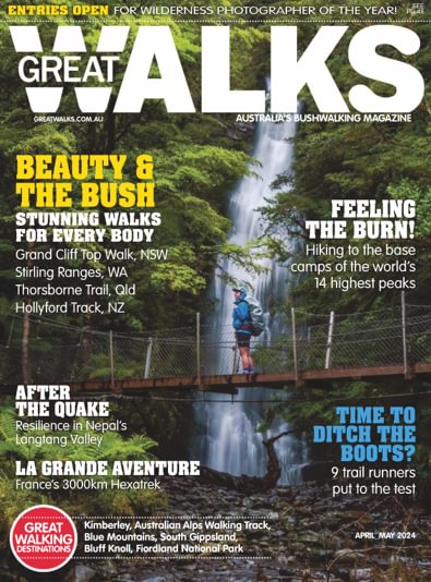 Great Walks magazine cover