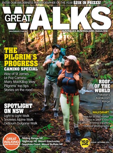 Great Walks magazine cover