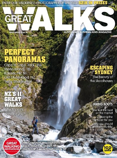 Great Walks magazine cover