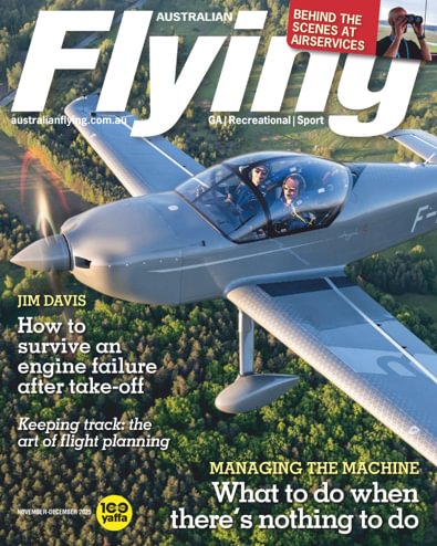 Australian Flying magazine cover