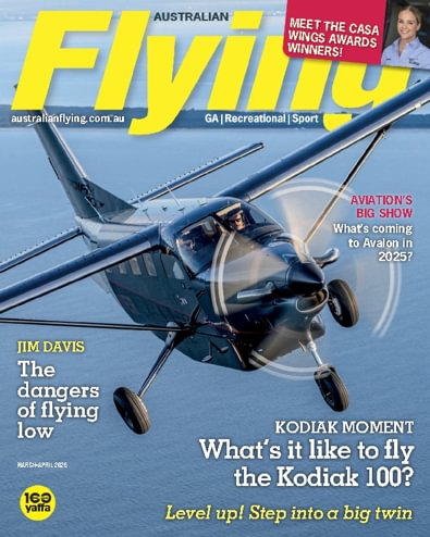 Australian Flying magazine cover