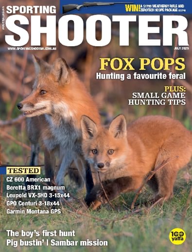 Sporting Shooter magazine cover