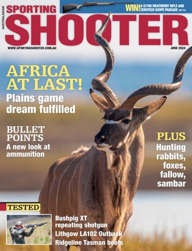 Sporting Shooter magazine cover