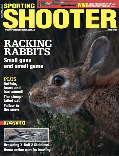 Sporting Shooter magazine cover