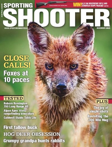 Sporting Shooter magazine cover