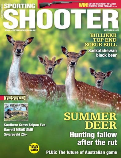Sporting Shooter magazine subscription Sporting Shooter magazine cover