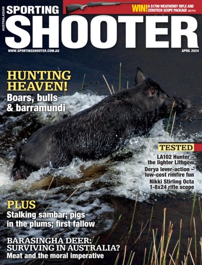 Sporting Shooter magazine cover