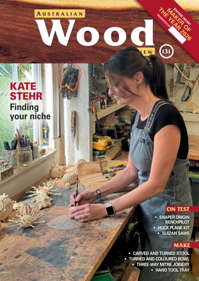 Australian Wood Review magazine cover