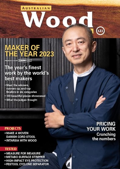 Australian Wood Review magazine cover