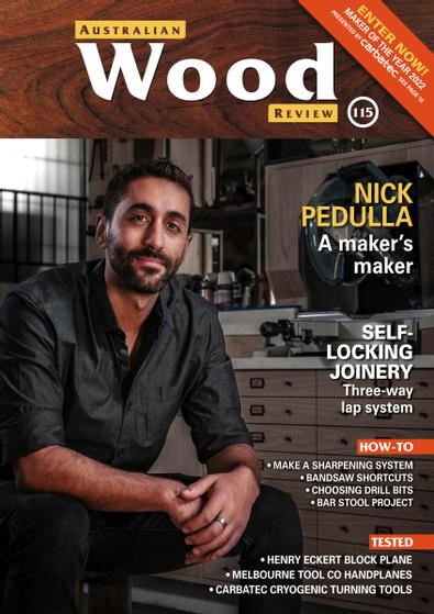 Australian Wood Review magazine cover
