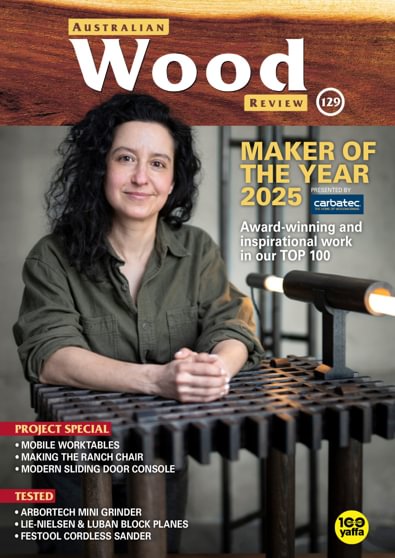 Australian Wood Review magazine cover