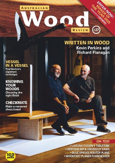 Australian Wood Review magazine cover