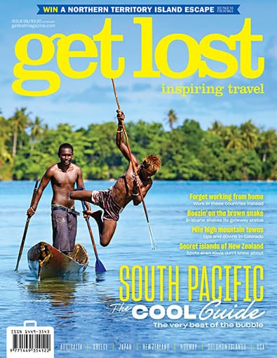 get lost Travel Magazine cover