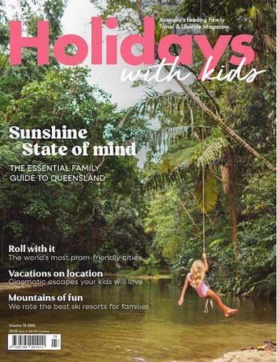 Holidays with Kids magazine cover