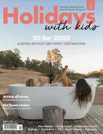 Holidays with Kids magazine cover