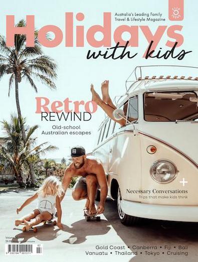 Holidays with Kids magazine cover